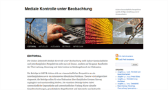 Desktop Screenshot of medialekontrolle.de